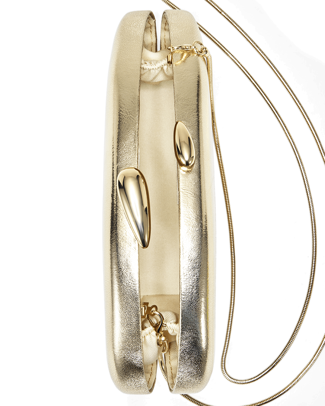 ANGIE CLUTCH BAG - GOLD METALLIC-Handbags-Billini-Billini