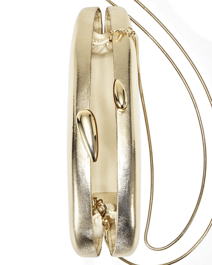 ANGIE CLUTCH BAG - GOLD METALLIC-Handbags-Billini-Billini