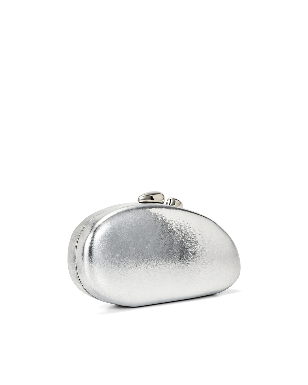 ANGIE CLUTCH BAG - SILVER METALLIC-Handbags-Billini-Billini