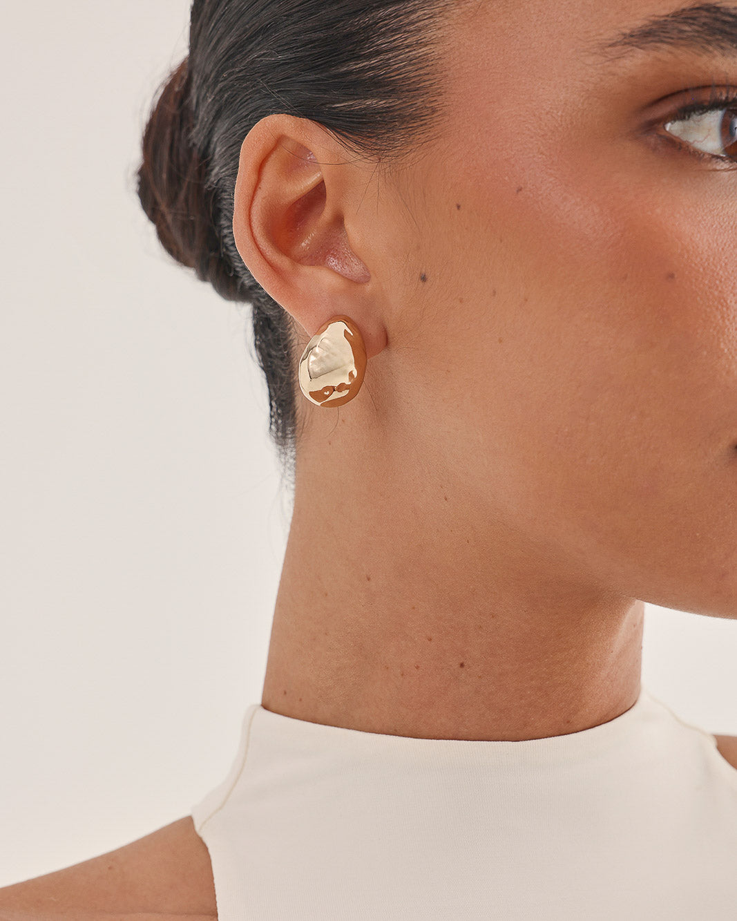 AQUA EARRINGS - GOLD-JEWELLERY-Billini-Billini