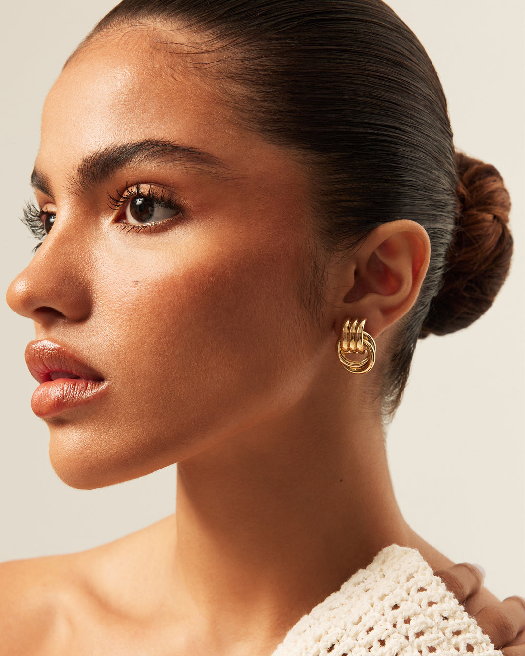 ANTHE MINI EARRINGS - GOLD-JEWELLERY-Billini-O/S-Billini