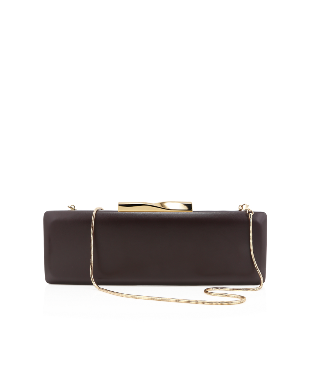 APRIL CLUTCH - CHOCOLATE-Handbags-Billini-Billini