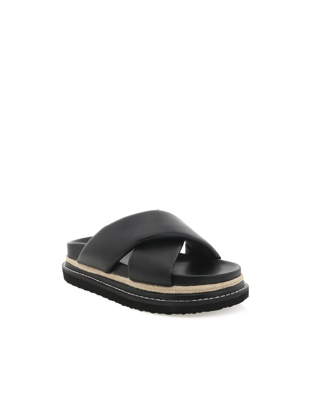 ARABEL WIDE FIT - BLACK-Sandals-Billini-Billini