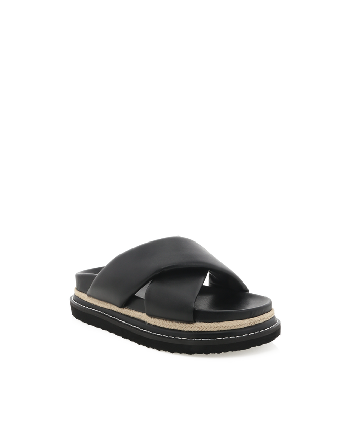 ARABEL WIDE FIT - BLACK-Sandals-Billini-Billini