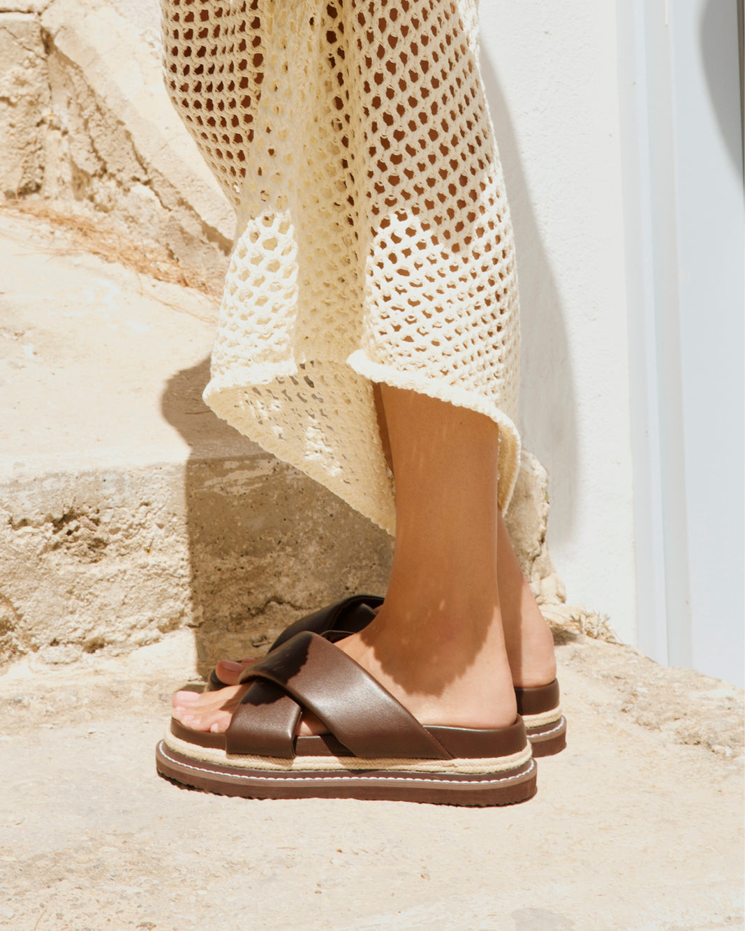 ARABEL - CHOCOLATE-Sandals-Billini-Billini