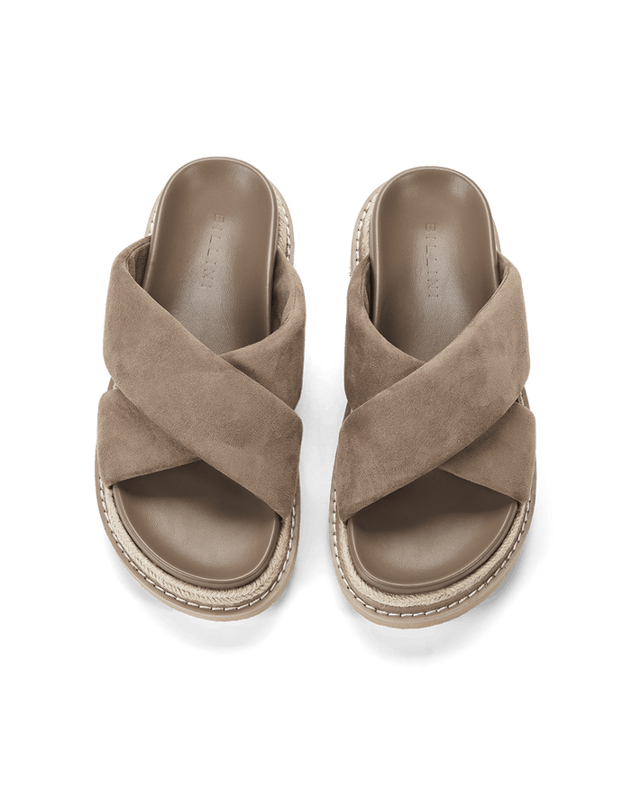ARABEL - FAWN SUEDE-Sandals-Billini-Billini
