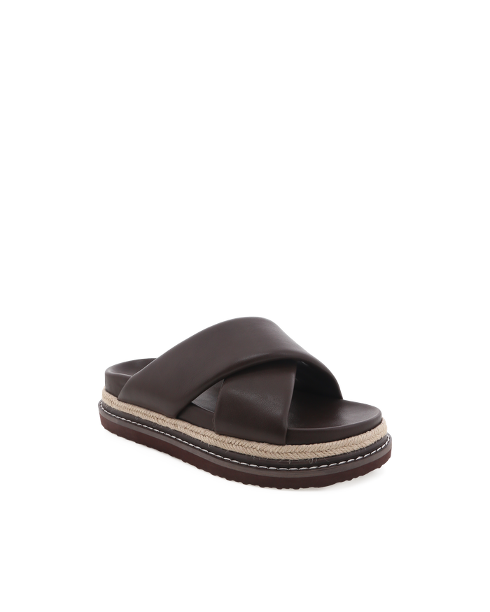 ARABEL WIDE FIT - CHOCOLATE-Sandals-Billini-Billini