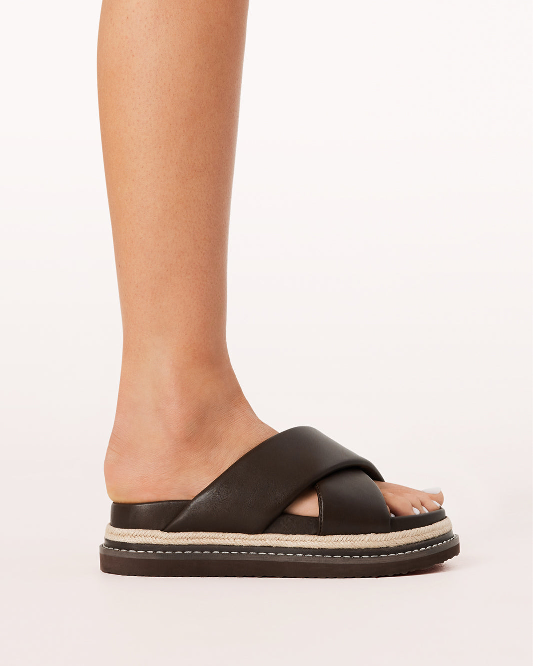 ARABEL WIDE FIT - CHOCOLATE-Sandals-Billini-Billini