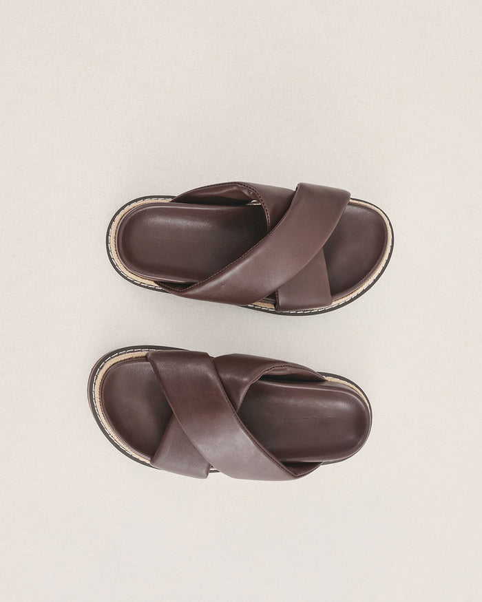 ARABEL - CHOCOLATE-Sandals-Billini-Billini