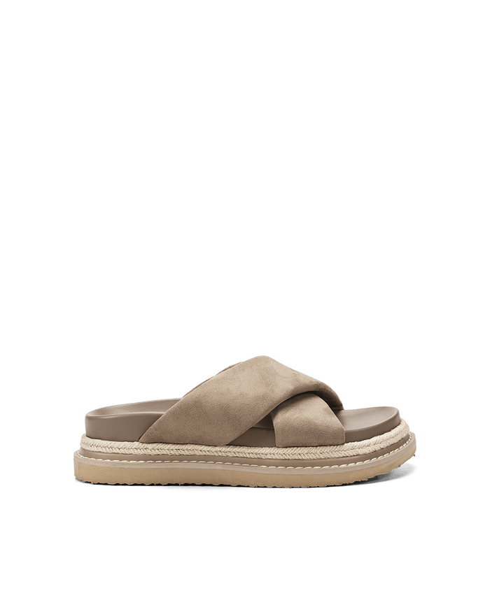 ARABEL - FAWN SUEDE-Sandals-Billini-Billini
