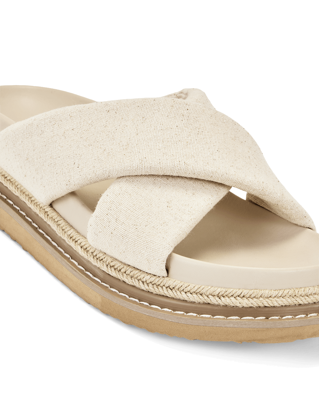 ARABEL - WHEAT LINEN-Sandals-Billini-Billini