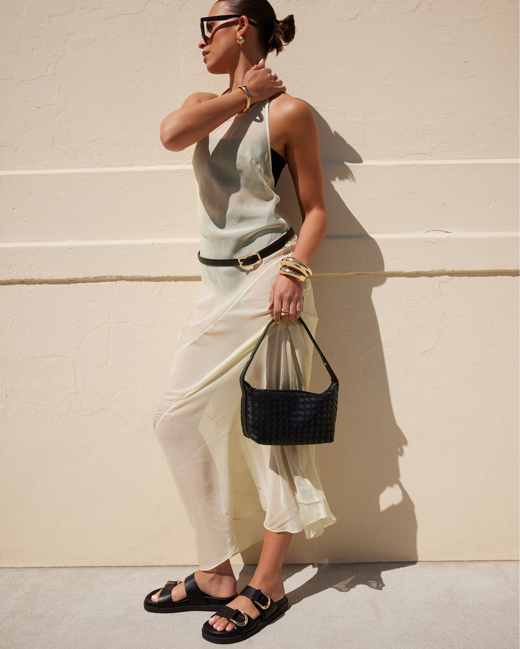 ARELI - BLACK-Sandals-Billini-Billini