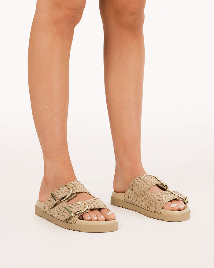 ARLET - BISCUIT SUEDE-Sandals-Billini-Billini