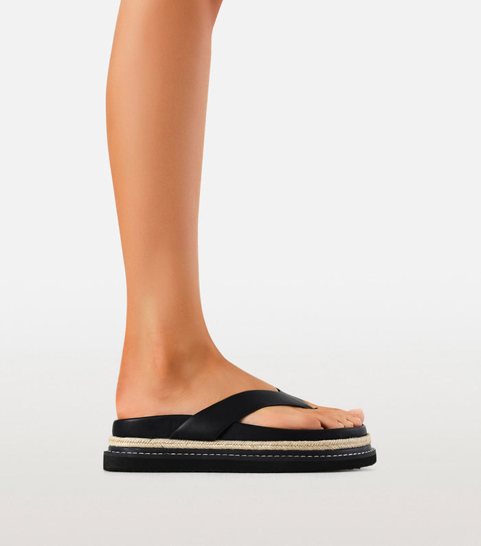 ARLETTE - BLACK-Sandals-Billini-Billini