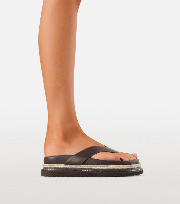 ARLETTE - CHOCOLATE-Sandals-Billini-Billini