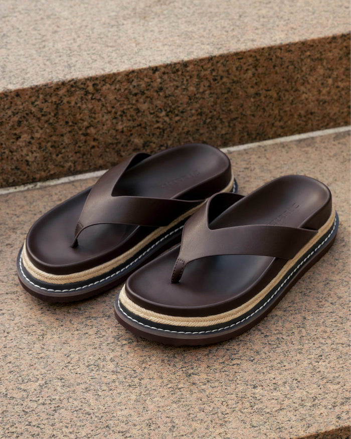 ARLEY - CHOCOLATE-Sandals-Billini-Billini