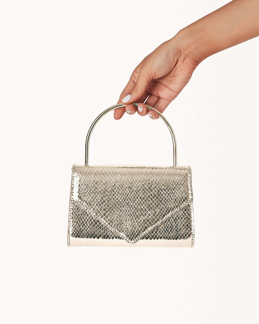 ASTON HANDLE BAG - GOLD SCALE-Handbags-Billini-Billini