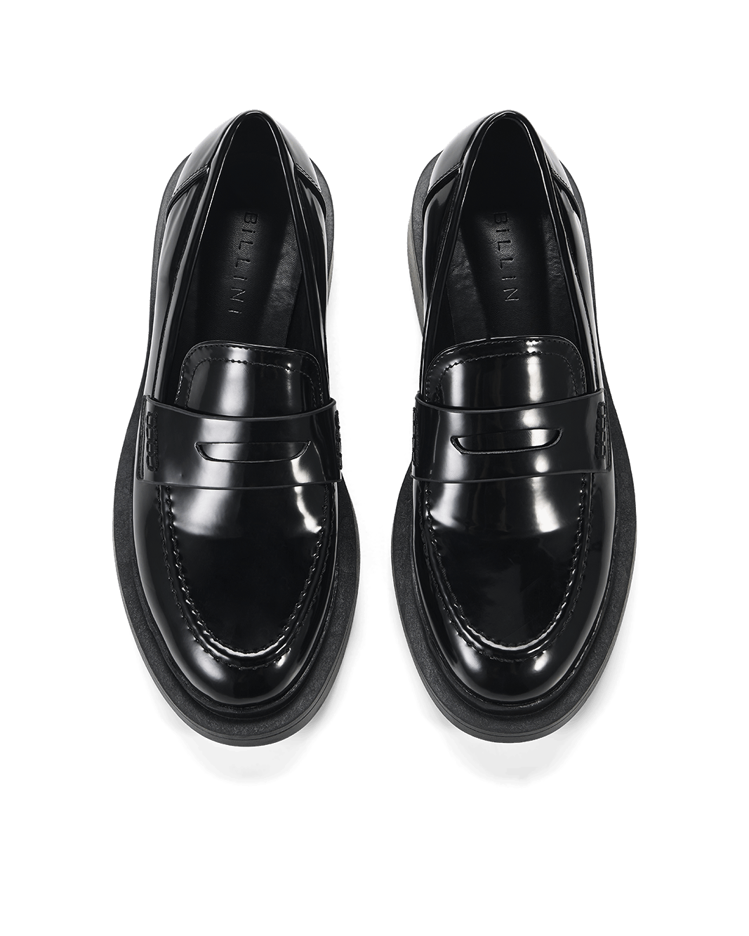 AUGUSTA - BLACK SHINE-Flats-Billini-Billini