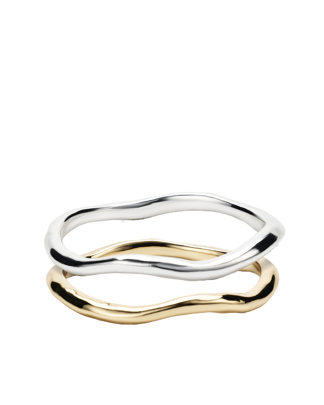 AVA BANGLE 2 PACK - GOLD-SILVER-JEWELLERY-Billini-Billini