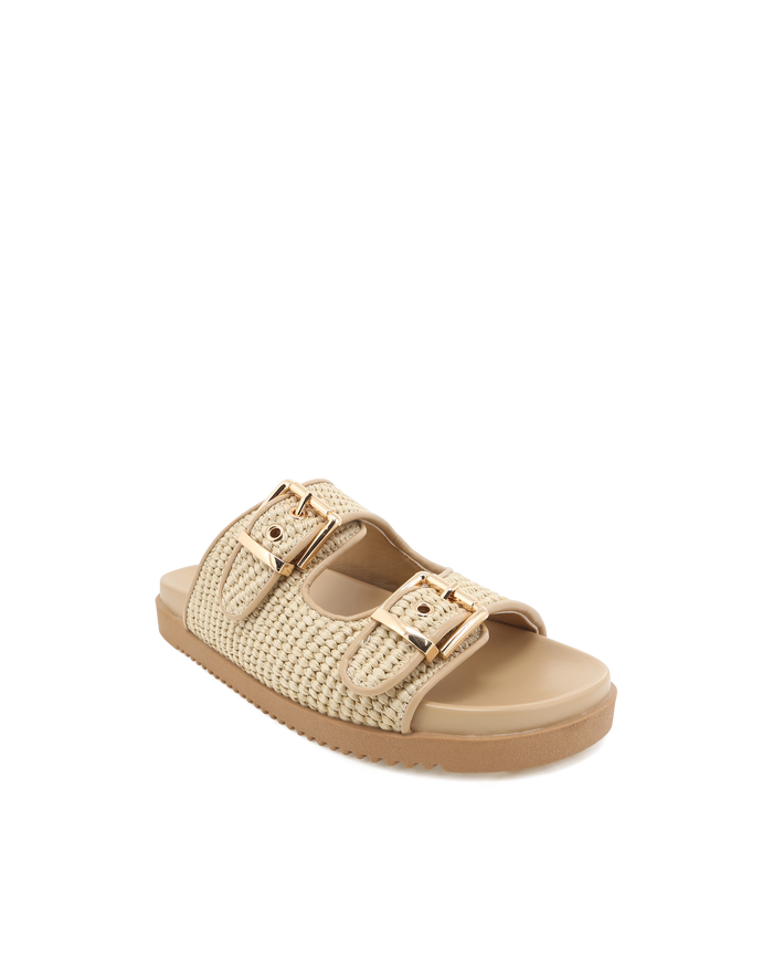 AVALYNN - NATURAL RAFFIA-Sandals-Billini-Billini