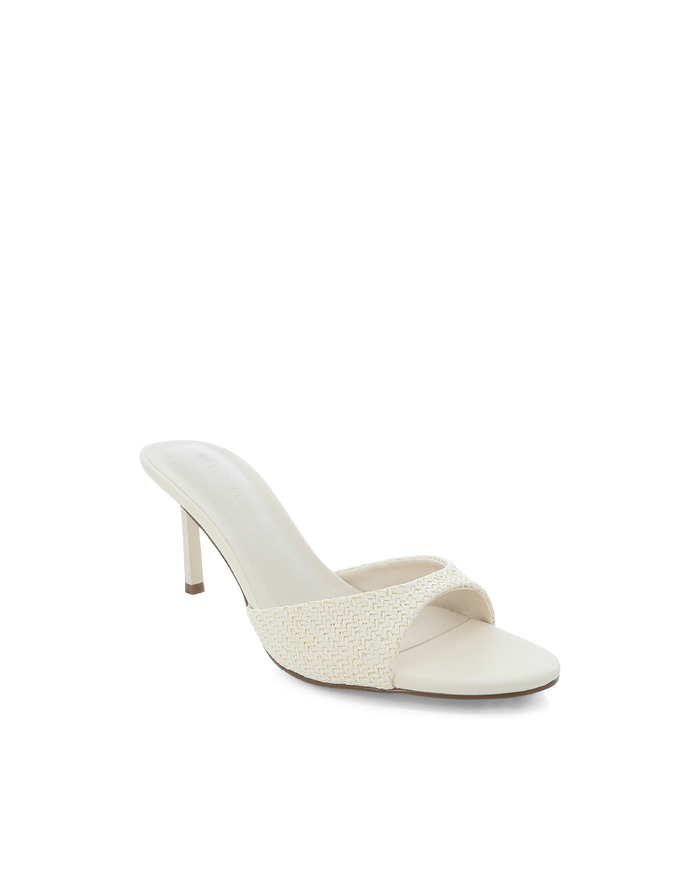 AVANI - CREAM RAFFIA-Heels-Billini-Billini