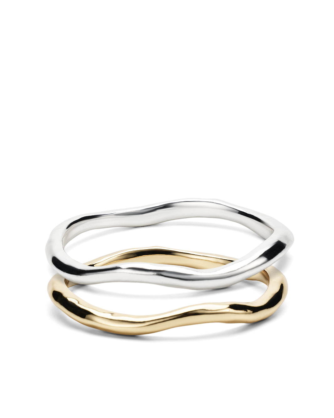 AVA BANGLE 2 PACK - GOLD-SILVER-JEWELLERY-Billini-Billini