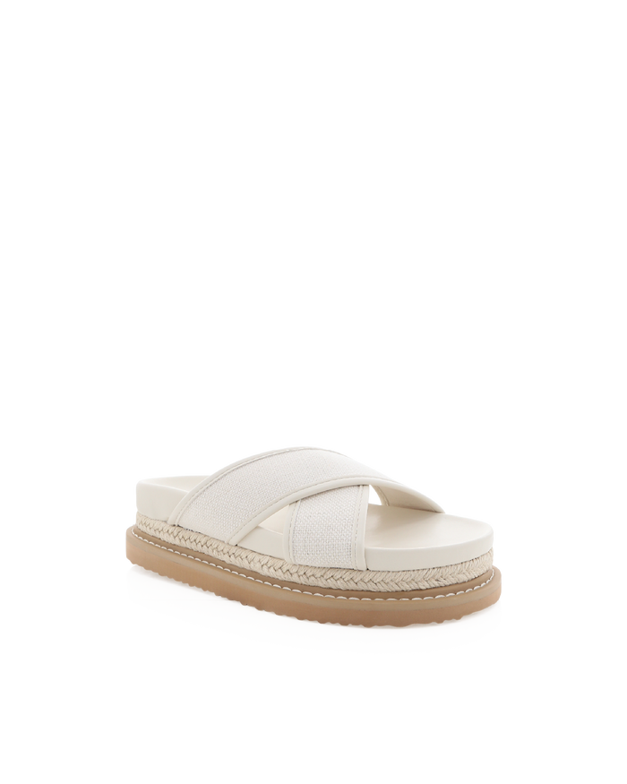 AYSHA - CREAM LINEN-CREAM-Sandals-Billini-Billini