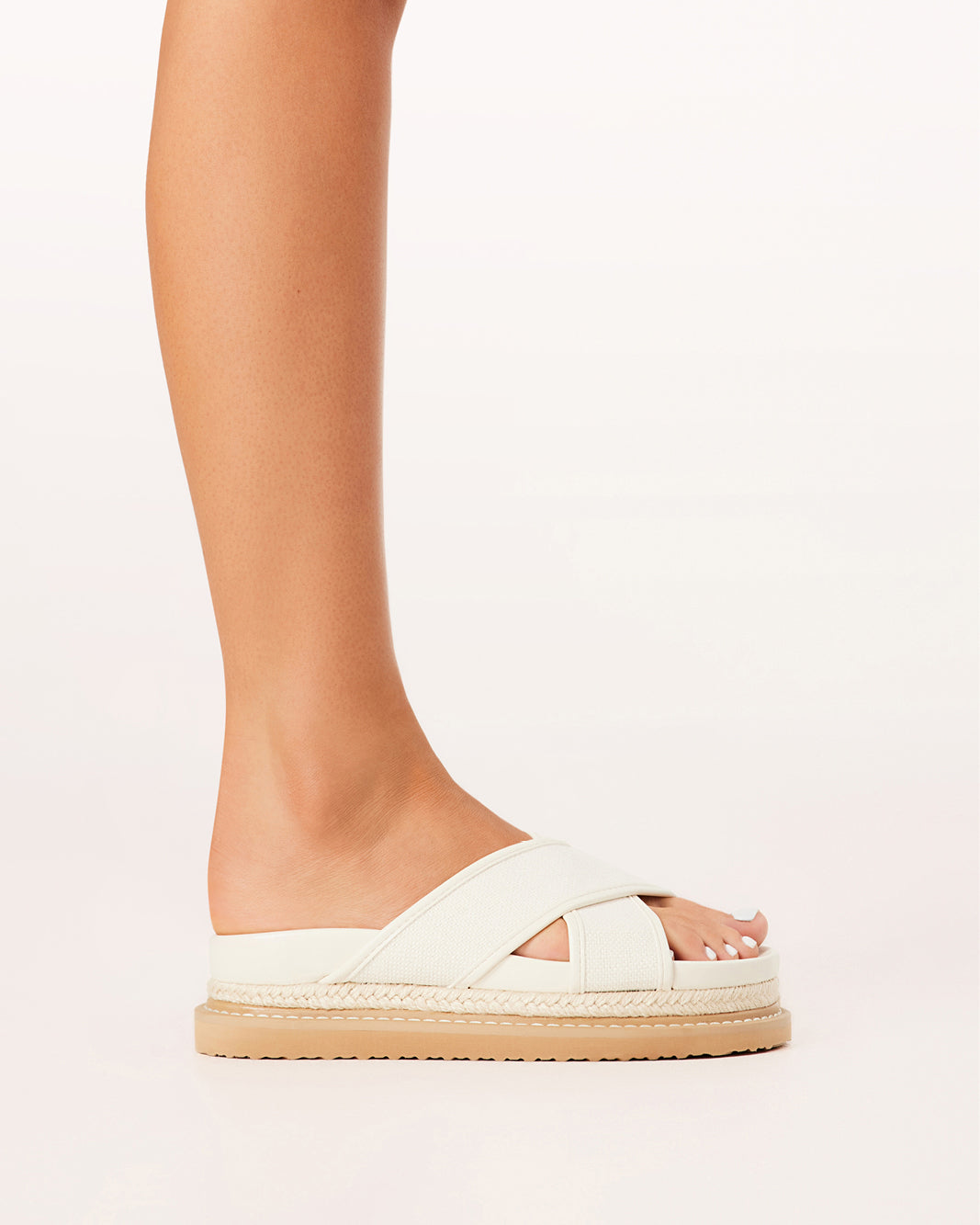 AYSHA - CREAM LINEN-CREAM-Sandals-Billini-Billini