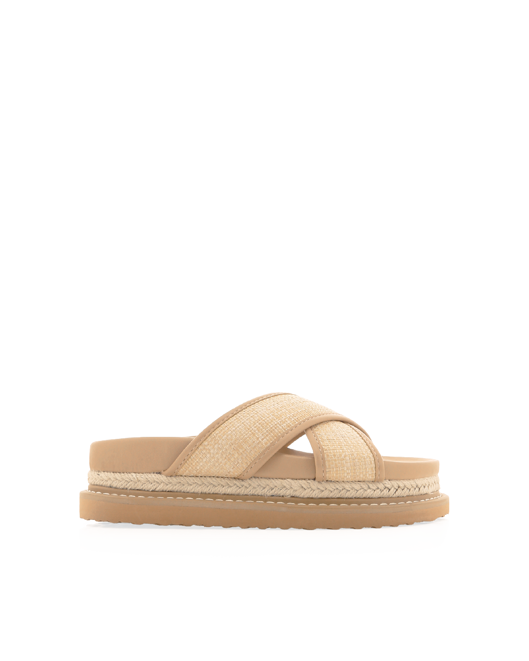 AYSHA - NATURAL RAFFIA-CLAY-Sandals-Billini-Billini