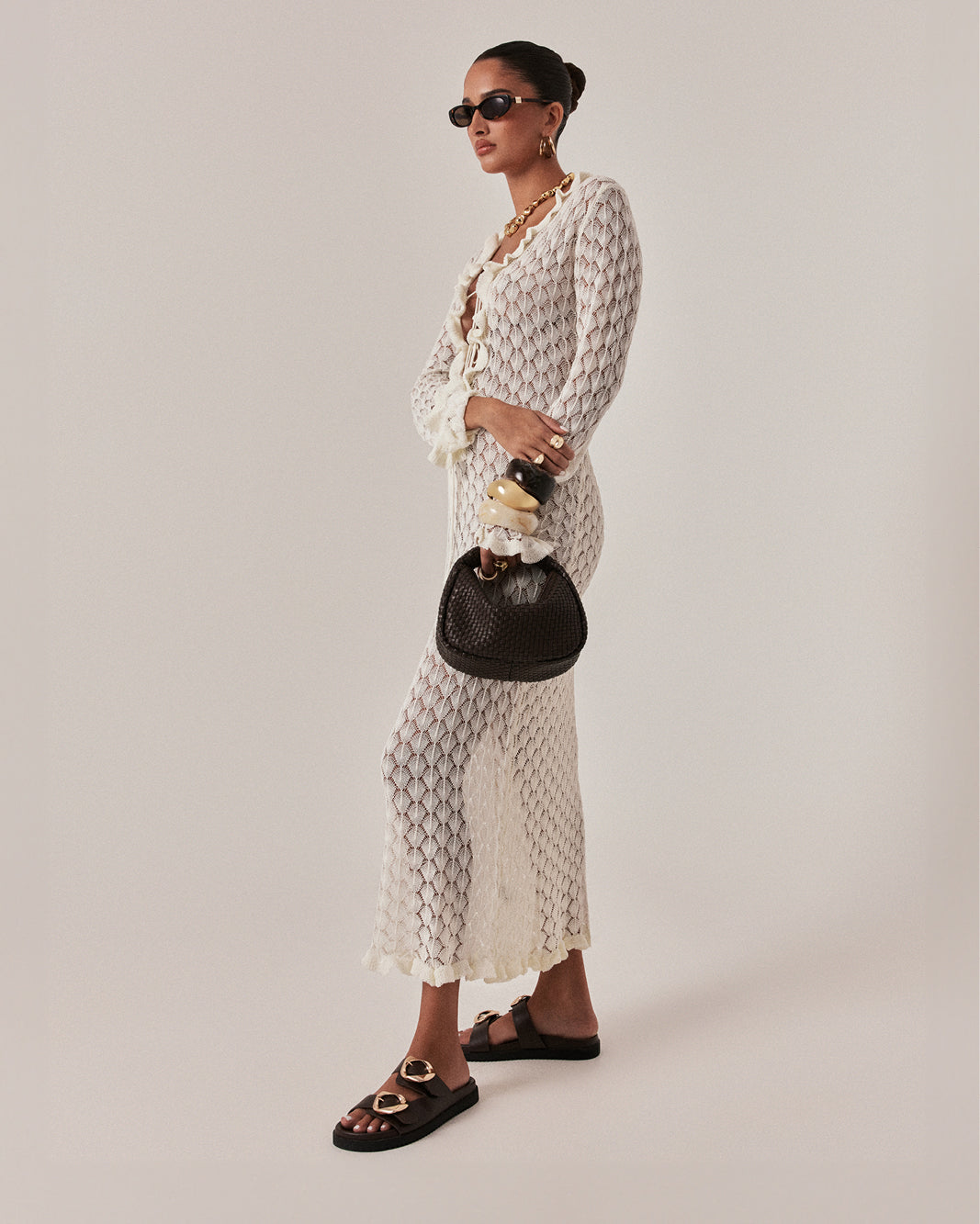 AZRIELLA - CHOCOLATE-Sandals-Billini-Billini