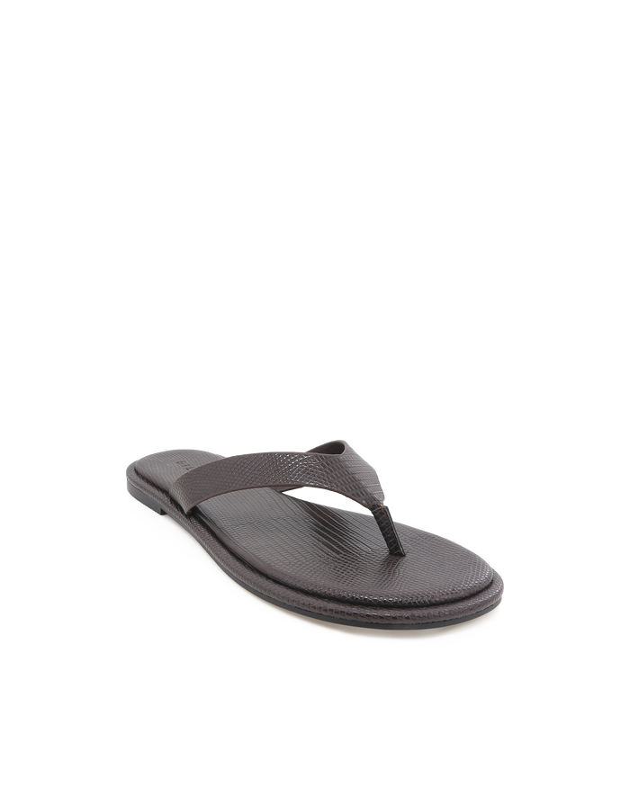 BAILA - CHOCOLATE LIZARD-Sandals-Billini-Billini