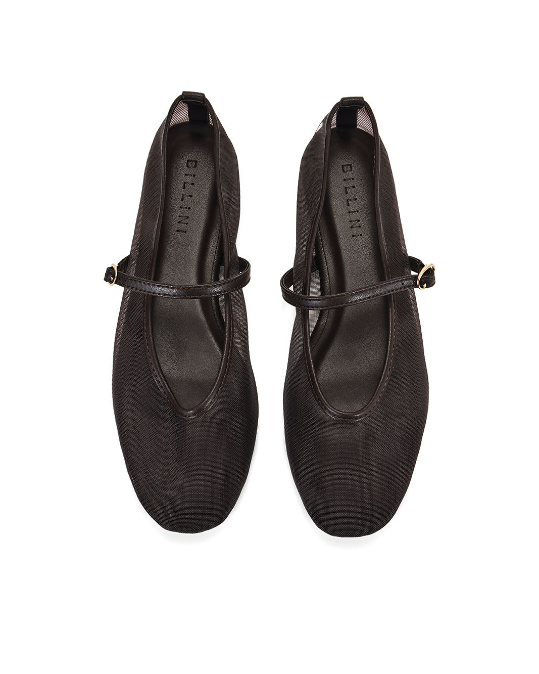 BEATRIZ - CHOCOLATE MESH-Flats-Billini-Billini