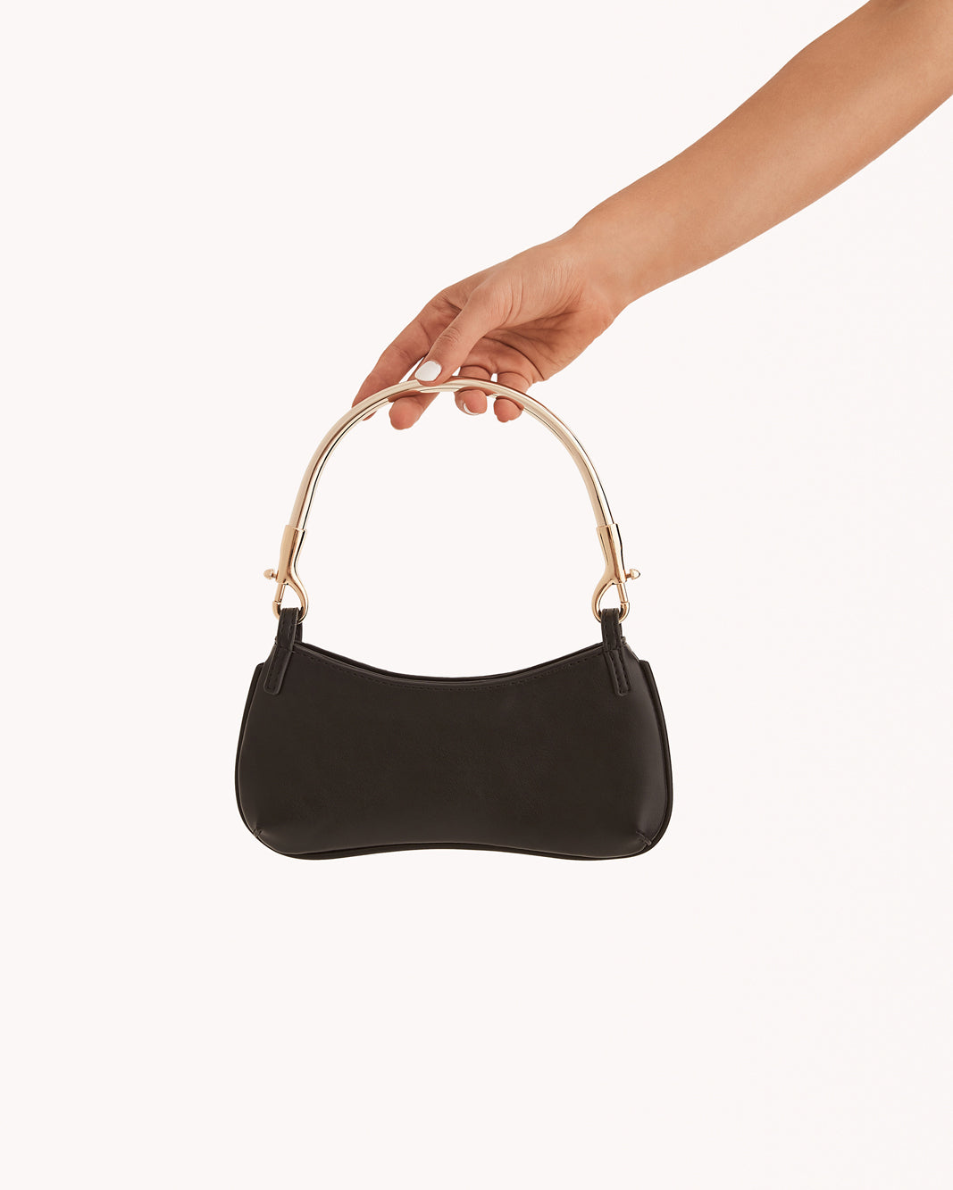 BECCA HANDLE BAG - BLACK-Handbags-Billini-O/S-Billini
