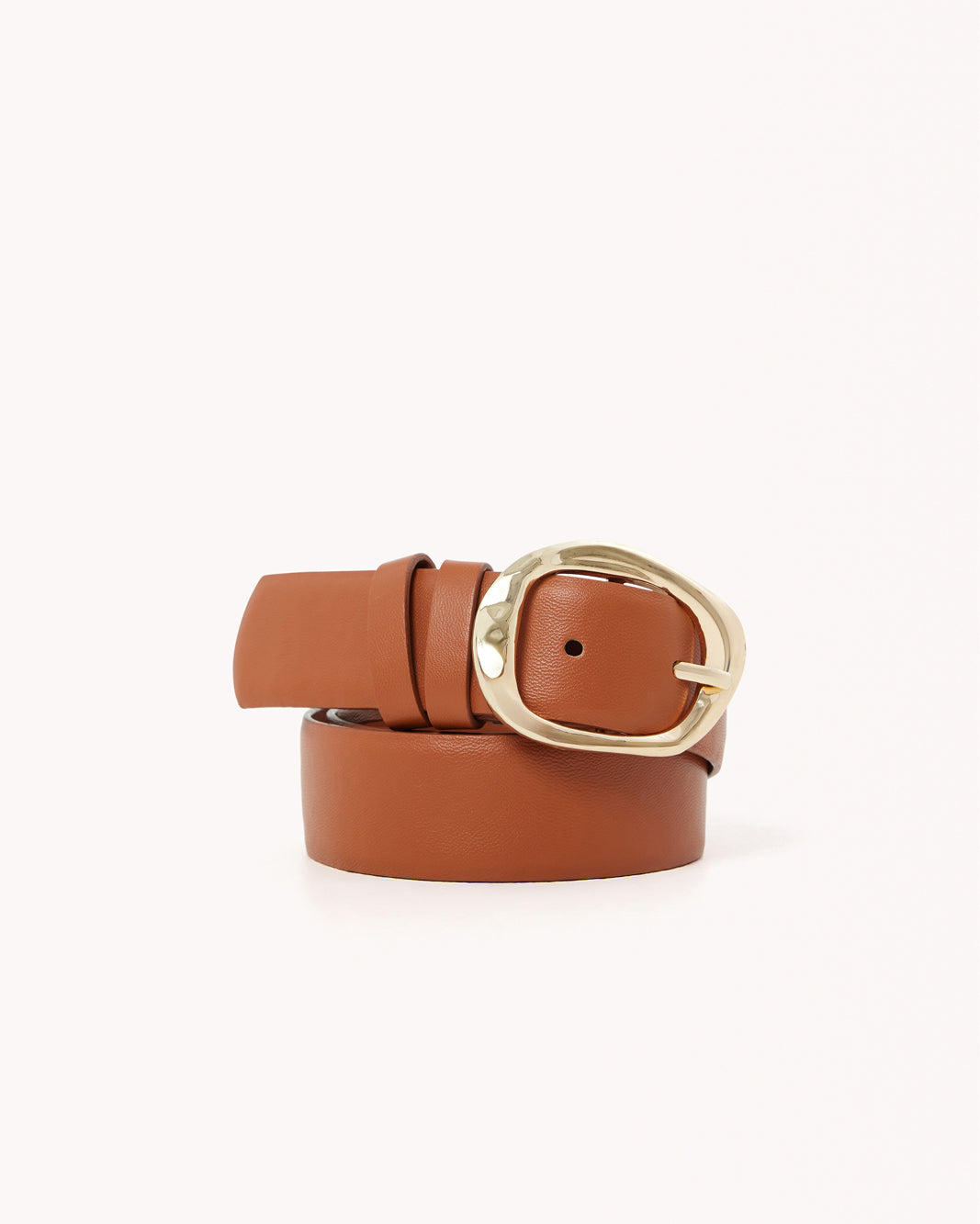 BERNADETTE BELT - TAN-GOLD-BELTS-Billini-Billini