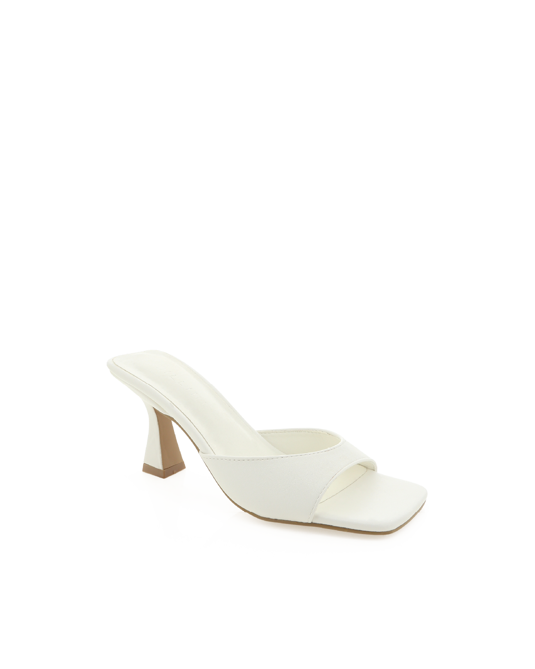 Mule heels white online