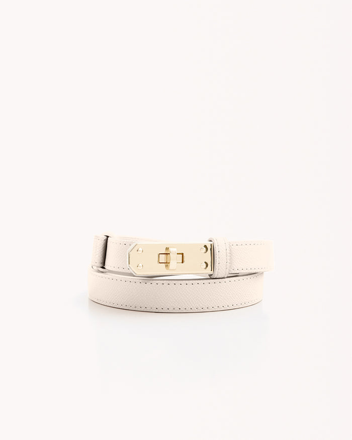 BLAKE BELT - BONE-GOLD-BELTS-Billini-Billini