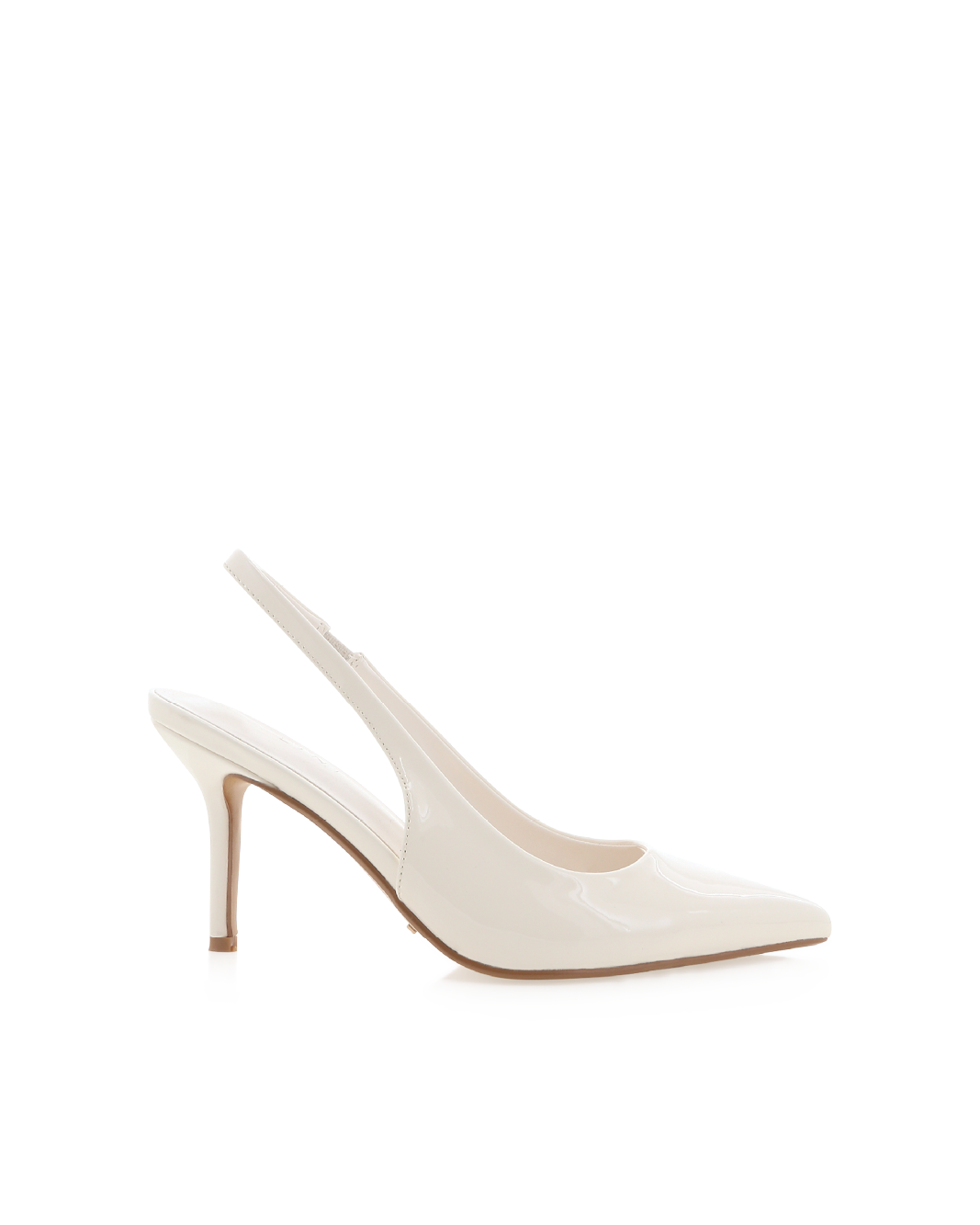 BLONDIE WIDE FIT - BONE PATENT-PUMPS-Billini-Billini
