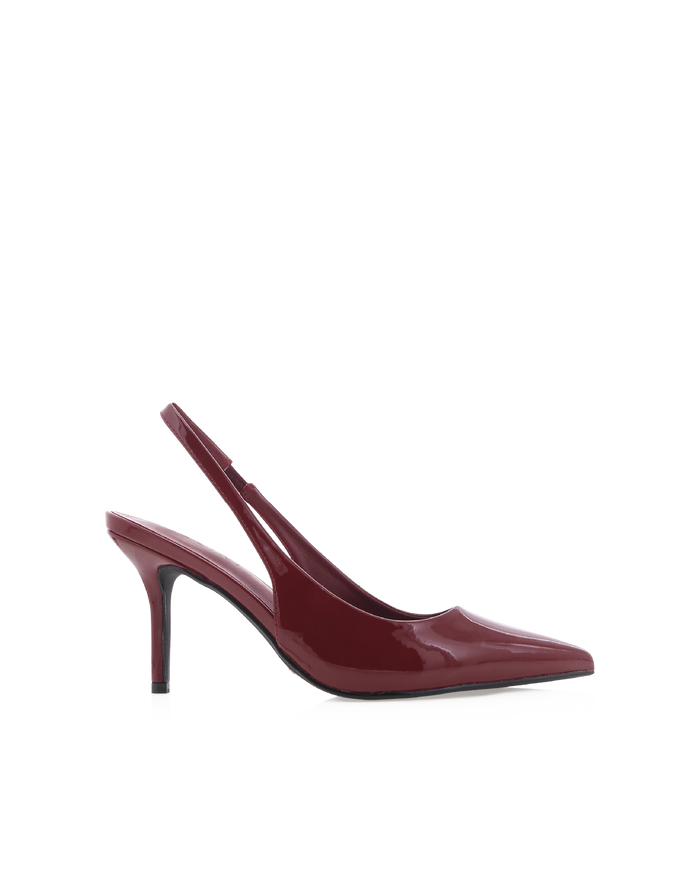 BLONDIE - CHERRY RED PATENT-PUMPS-Billini-Billini