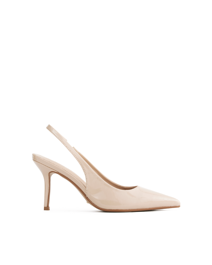 BLONDIE - NUDE PATENT-PUMPS-Billini-Billini