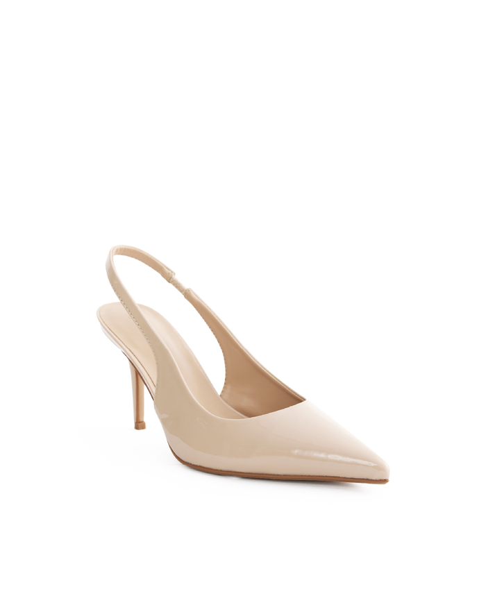 BLONDIE - NUDE PATENT-PUMPS-Billini-Billini