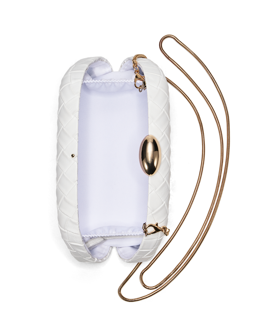 BRIAR CLUTCH BAG - WHITE-GOLD-Handbags-Billini-Billini
