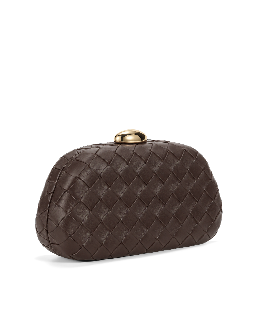 BRIAR CLUTCH BAG - DARK CACAO-GOLD-Handbags-Billini-Billini