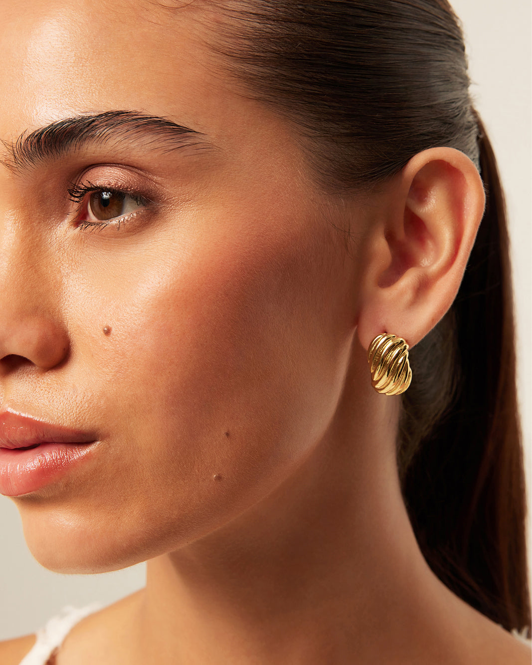 BRIELLE EARRINGS 3 PACK - GOLD PLATED 18K-JEWELLERY-Billini-Billini