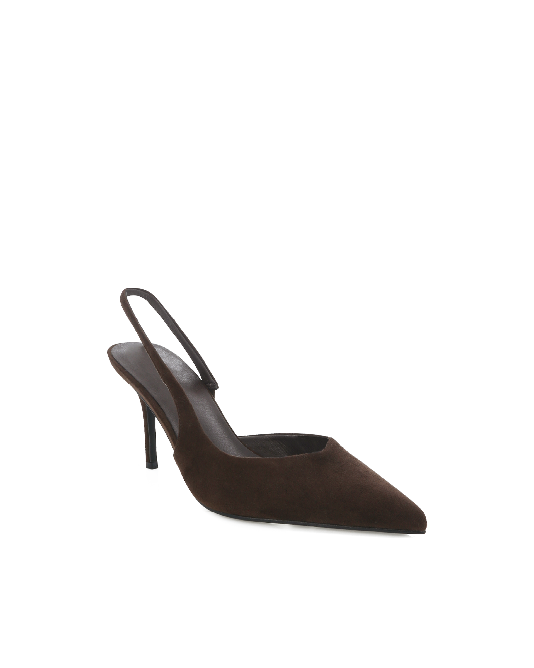 BRONNIE - DARK CACAO SUEDE-PUMPS-Billini-Billini