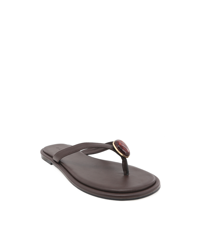 BRYDIE - CHOCOLATE-Sandals-Billini-Billini