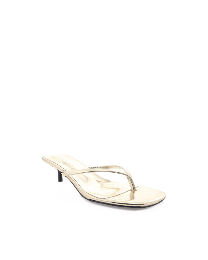 BRYONY - GOLD METALLIC-Heels-Billini-Billini