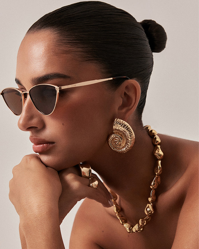 CALI EARRINGS - GOLD - JEWELLERY - Billini