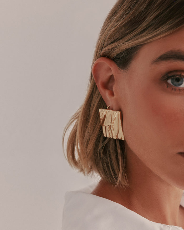 CAMI EARRINGS - GOLD-JEWELLERY-Billini-Billini