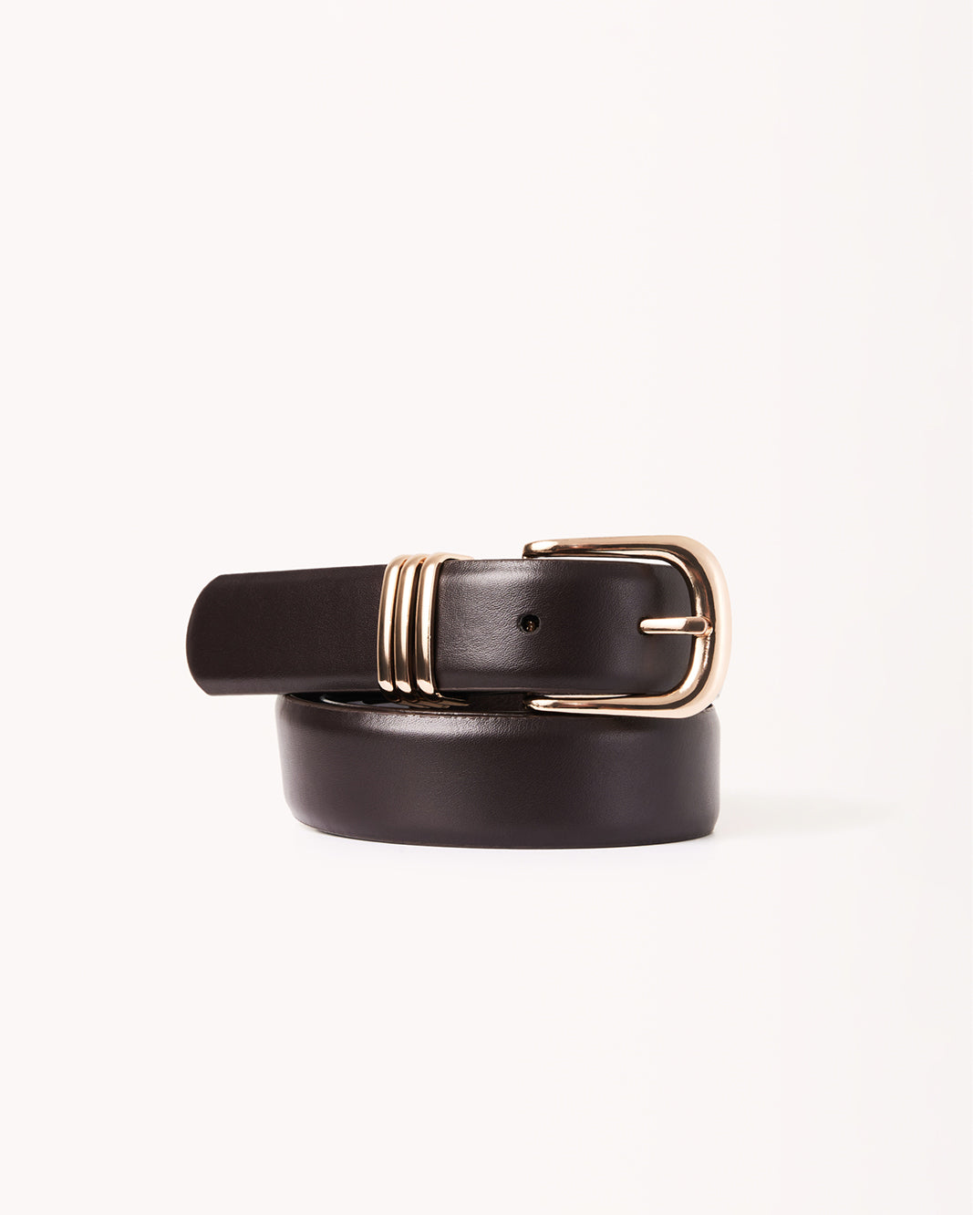 CASSIDY BELT - DARK CACAO-GOLD-BELTS-Billini-Billini