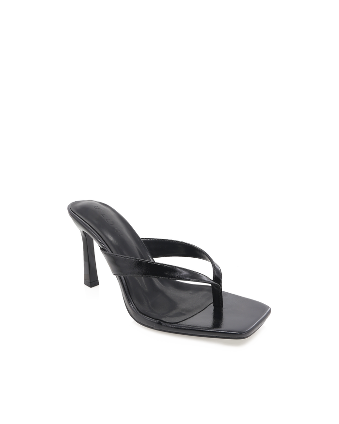 CASSIOPEIA - BLACK SHINE-Heels-Billini-Billini